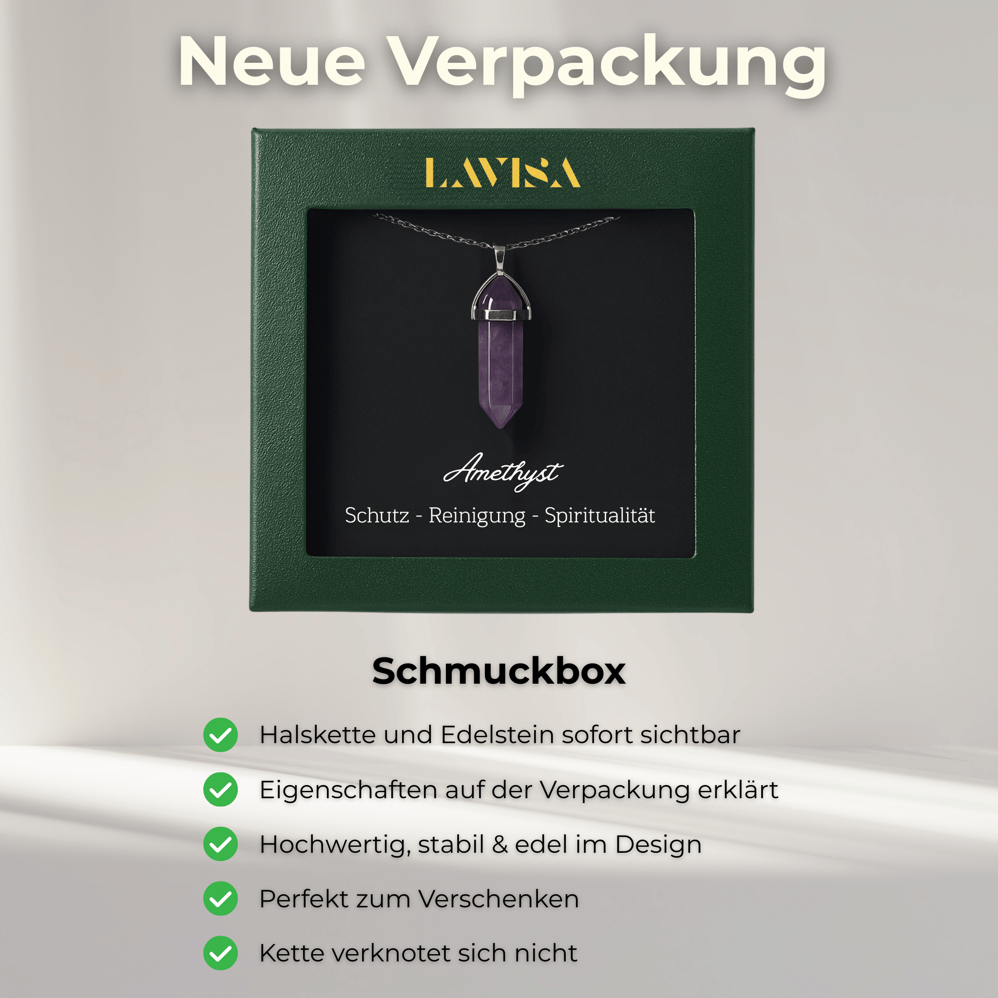 Obelisk Halskette (Silber)